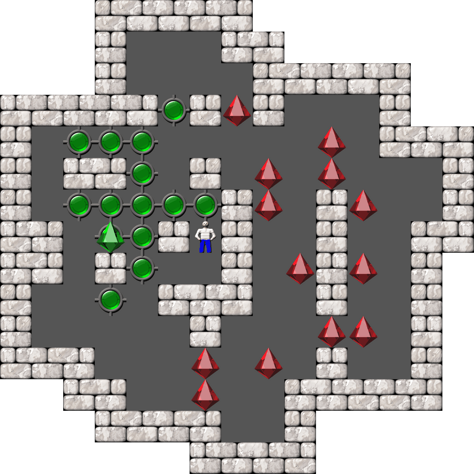 Sokoban Thinking Rabbit Arranged level 548